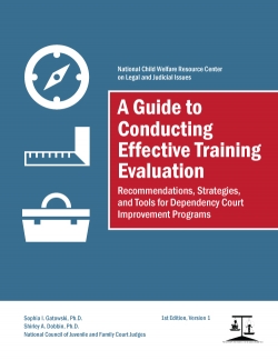 A Guide to Conducting Effective Training Evaluations: Recommendations, Strategies and Tools for Dependency Court Improvement Programs
