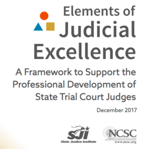 Elements of Judicial Education